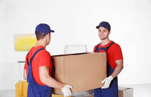 House moving team planning a Shepherds Bush home relocation