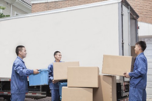 Office relocation and moving boxes in West London